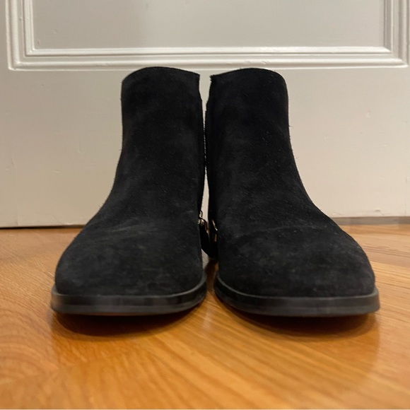 Kate Spade NY Saddle Black Suede Back Bow Tassel boots size 7.5 - Picture 13 of 16